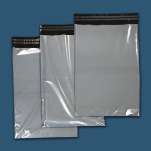 1000 - Grey Mailing Bags 165mm x 230mm