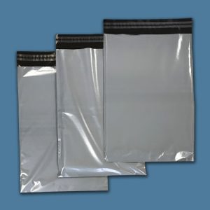 500 - Grey Mailing Bags 250mm x 350mm