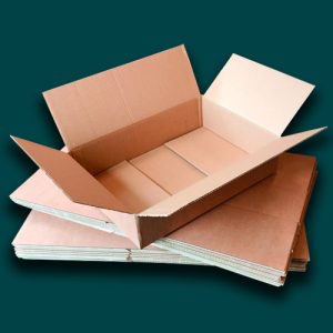 Pack of 10 Packing Boxes 400x280x80mm