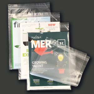 1000 - 230mm x 305mm Clear Poly Envelopes