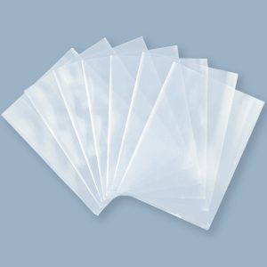 250 - 450mm x 600mm<P>50mu Clear Polythene Bags